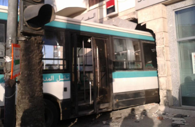 RADIO ASWAT – Accident spectaculaire du 27 mars 2014 – MDINABUS 27 mars/march 2014