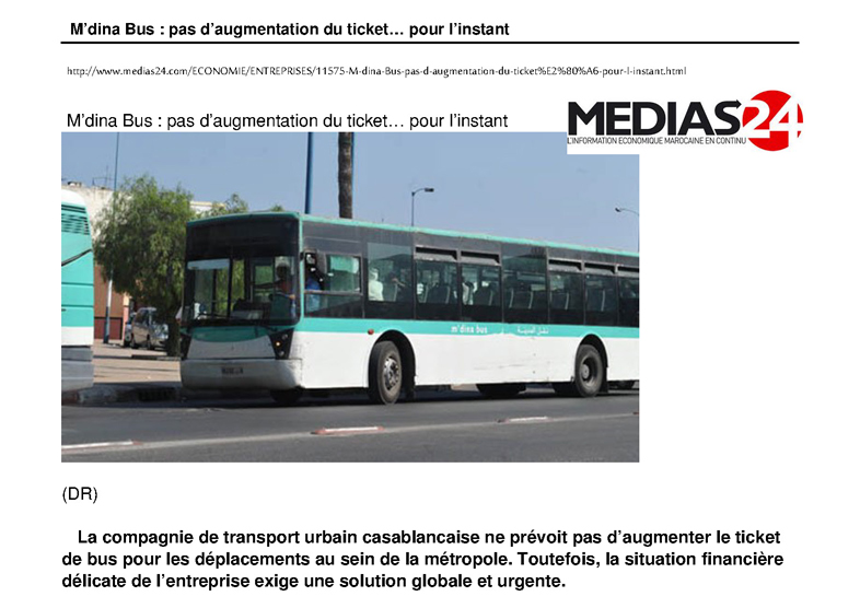 MEDIA24.ma – MDINABUS – 16 mai/may 2014